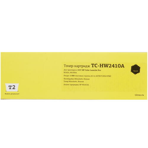 Купить Картридж лазерный T2 TC-HW2410A черный, с чипом  9981729. Характеристики, отзывы и цены в Донецке