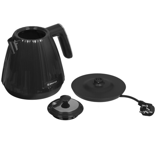 Купить Электрочайник Brayer BR1074 черный  9067828. Характеристики, отзывы и цены в Донецке