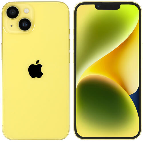 Купить 6.1" Смартфон Apple iPhone 14 128 ГБ желтый  9968721. Характеристики, отзывы и цены в Донецке