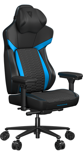 Купить Кресло игровое ThunderX3 CORE Racer голубой  5425111. Характеристики, отзывы и цены в Донецке