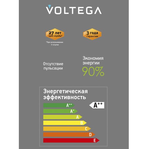 Купить Лампа светодиодная Voltega 8575  9168997. Характеристики, отзывы и цены в Донецке