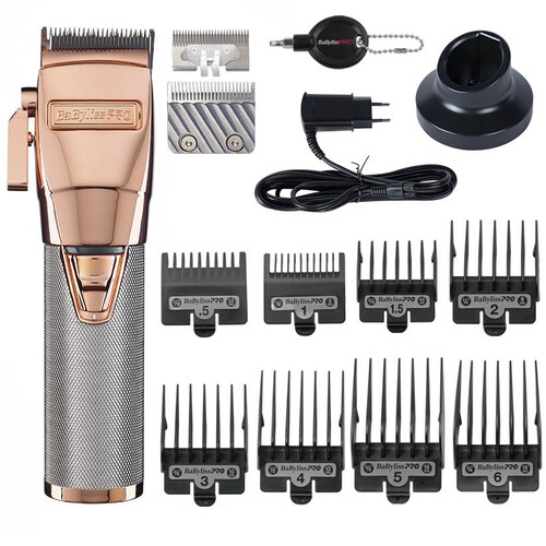 Купить Машинка для стрижки BaByliss PRO RoseFX 4Artists серебристый/розовый  9905846. Характеристики, отзывы и цены в Донецке