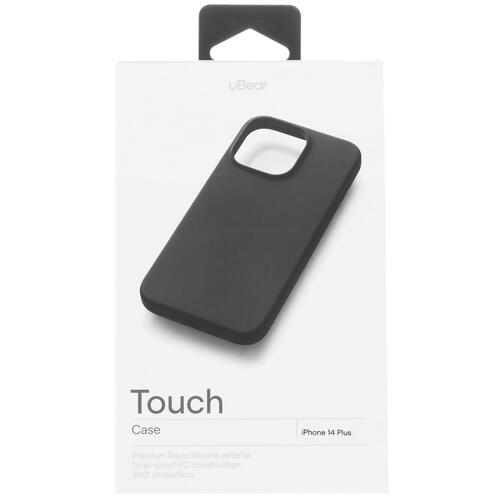Купить Накладка  uBear Touch Case для Apple iPhone 14 Plus черный  5086888. Характеристики, отзывы и цены в Донецке