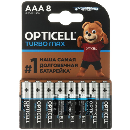 Купить Батарейка Opticell Turbo Max AAA (LR03/FR03)  5642140. Характеристики, отзывы и цены в Донецке