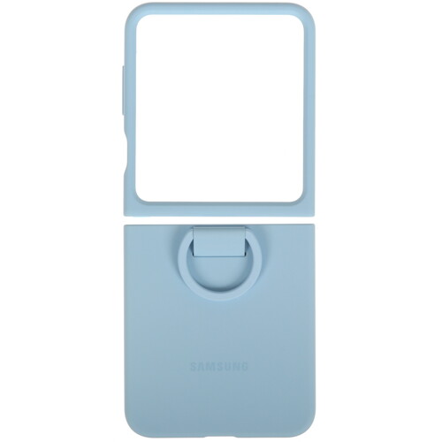 Купить Накладка  Samsung Silicone Case для Samsung Galaxy Z Flip6 голубой  5472518. Характеристики, отзывы и цены в Донецке