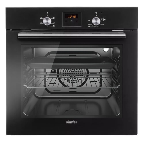 Купить Электрический духовой шкаф Simfer B6EB56001 черный  9125092. Характеристики, отзывы и цены в Донецке