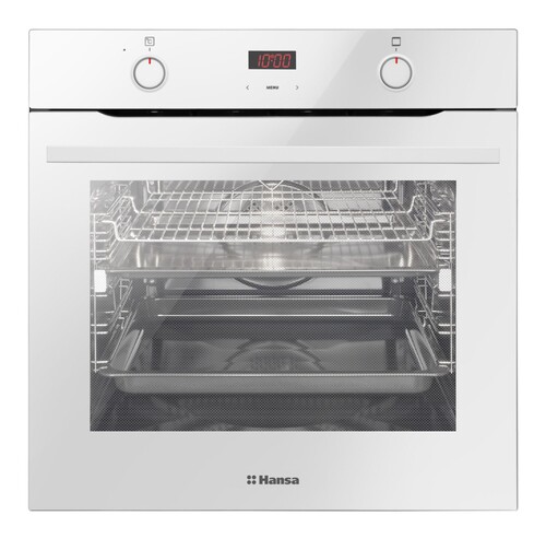 Купить Электрический духовой шкаф Hansa BOEW684097 белый  9127425. Характеристики, отзывы и цены в Донецке