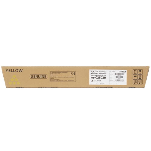 Купить Картридж лазерный Ricoh MPC2503H желтый  7973959. Характеристики, отзывы и цены в Донецке