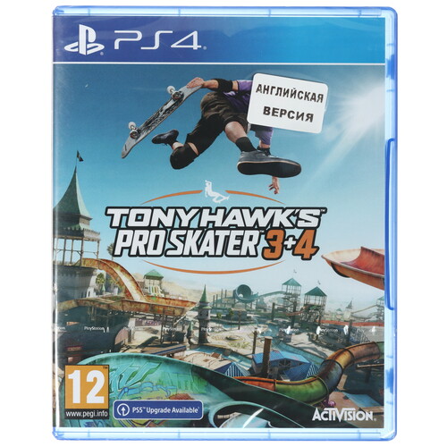 Купить Игра Tony Hawk's Pro Skater 3 + 4 (PS4)  5635484. Характеристики, отзывы и цены в Донецке