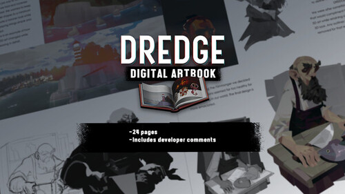 Купить Дополнение для игры DREDGE - Digital Artbook (Steam)  5618100. Характеристики, отзывы и цены в Донецке