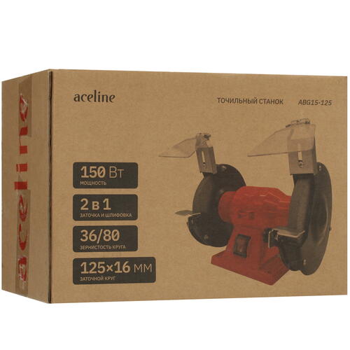 Купить Точильный станок Aceline ABG15-125  5094966. Характеристики, отзывы и цены в Донецке