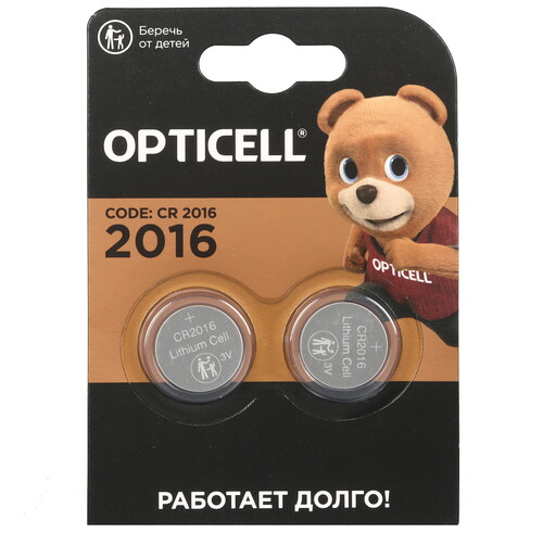 Купить Батарейка Opticell CR2016  5452816. Характеристики, отзывы и цены в Донецке