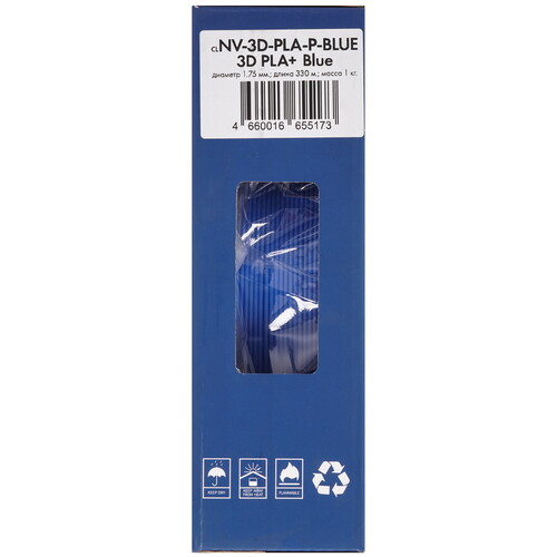 Купить Пластик NVPRINT PLA+ Blue  9158670. Характеристики, отзывы и цены в Донецке