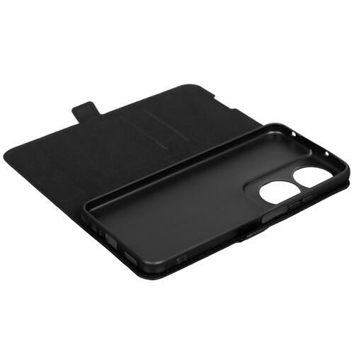 Купить Чехол-книжка  DF для HONOR X7b/ 90 Smart черный  5450792. Характеристики, отзывы и цены в Донецке