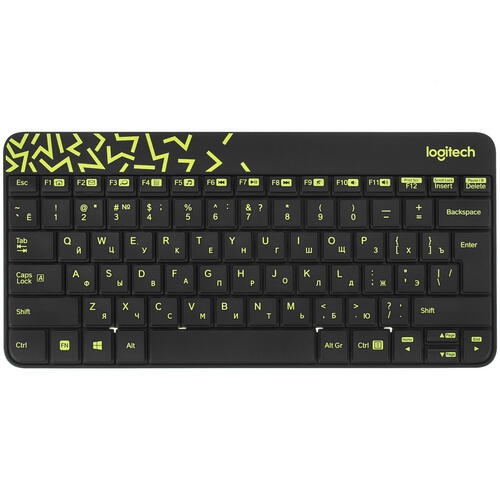 Купить Клавиатура+мышь беспроводная   Logitech MK240 Nano Black черный  5074610. Характеристики, отзывы и цены в Донецке