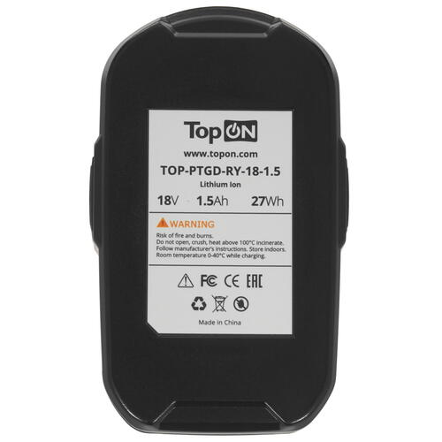 Купить Аккумулятор TopON TOP-PTGD-RY-18-3.0-Li  9002651. Характеристики, отзывы и цены в Донецке