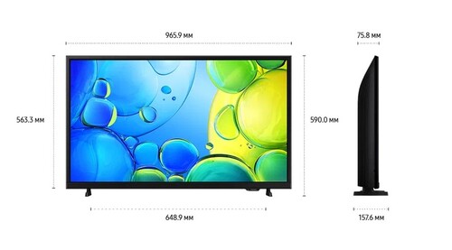 Купить 43" (108 см) Телевизор Samsung UE43F6000FUXRU черный  5622891. Характеристики, отзывы и цены в Донецке