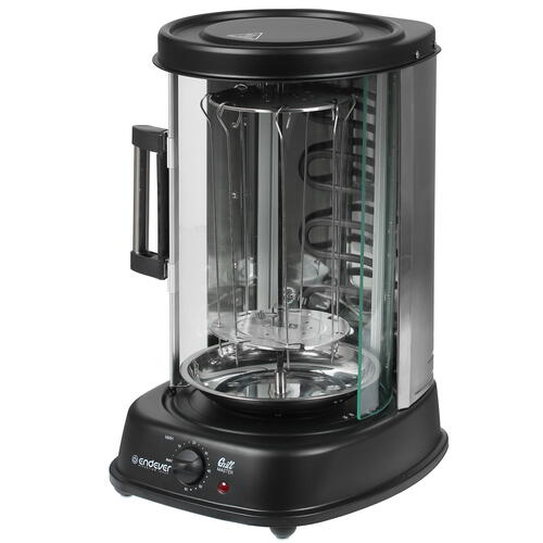 Купить Электрошашлычница Endever Grillmaster-300 черный  8115606. Характеристики, отзывы и цены в Донецке