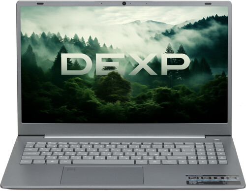 Купить 15.6" Ноутбук DEXP Atlas серый  9115195. Характеристики, отзывы и цены в Донецке