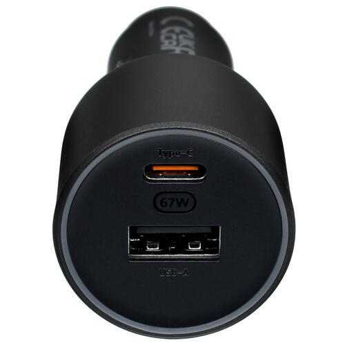 Купить Автомобильное ЗУ Xiaomi 67W Car Charger черный  5080043. Характеристики, отзывы и цены в Донецке