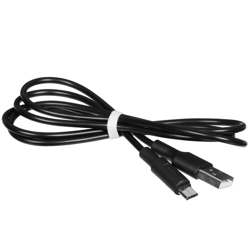 Купить Кабель круглый Hoco micro USB - USB 2.0 Type-A черный 1 м  5470818. Характеристики, отзывы и цены в Донецке