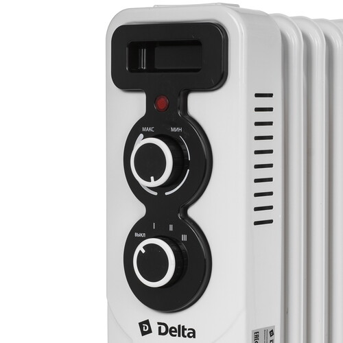 Купить Масляный обогреватель DELTA D11-9 серый  9297597. Характеристики, отзывы и цены в Донецке