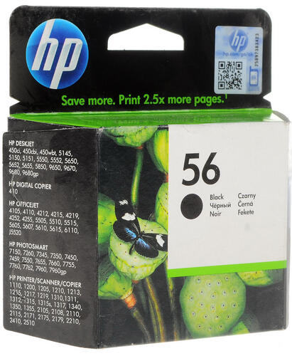 Купить Картридж HP 56 (C6656AE) черный  0003703. Характеристики, отзывы и цены в Донецке