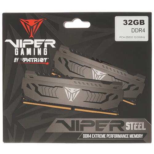 Купить Оперативная память Patriot Viper Steel [PVS432G320C6] 32 ГБ  1647921. Характеристики, отзывы и цены в Донецке