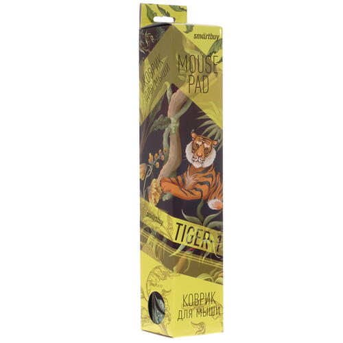 Купить Коврик Smartbuy Tiger-1 (M) разноцветный  5012930. Характеристики, отзывы и цены в Донецке