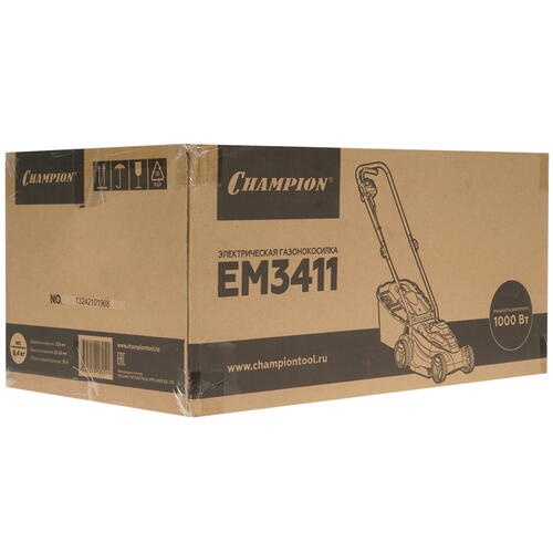 Купить Электрическая газонокосилка Champion EM3411  5313647. Характеристики, отзывы и цены в Донецке
