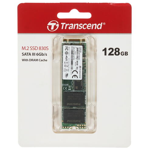 Купить 128 ГБ M.2 SATA накопитель Transcend MTS830S [TS128GMTS830S]  1354948. Характеристики, отзывы и цены в Донецке