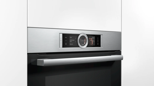 Купить Электрический духовой шкаф Bosch HSG636ES1 серебристый  9119185. Характеристики, отзывы и цены в Донецке