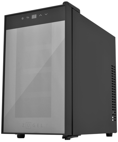 Купить Винный шкаф ZUGEL ZTWF82B черный  9238036. Характеристики, отзывы и цены в Донецке