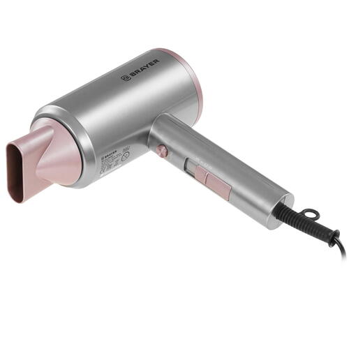 Купить Фен Brayer 3022BR серый/розовый  5352466. Характеристики, отзывы и цены в Донецке