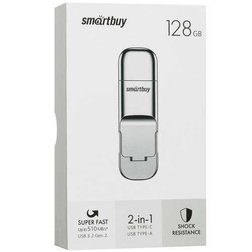 Купить Память OTG USB Flash 128 ГБ Smartbuy M5  5408526. Характеристики, отзывы и цены в Донецке