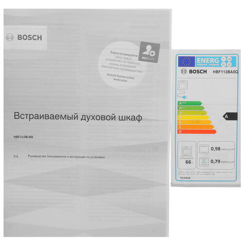 Купить Электрический духовой шкаф Bosch HBF113BA0Q черный  5321267. Характеристики, отзывы и цены в Донецке