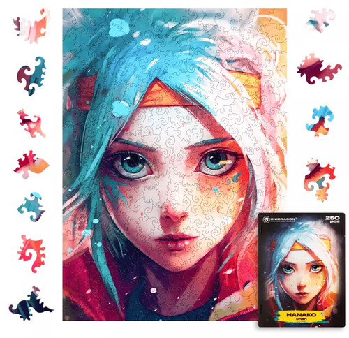 Купить Пазл Unidragon Pop-Art Ханако Тян  9124167. Характеристики, отзывы и цены в Донецке
