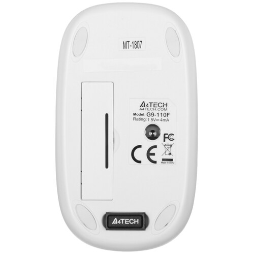 Купить Мышь беспроводная A4Tech G9-110  белый  5624959. Характеристики, отзывы и цены в Донецке
