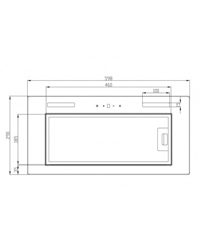 Купить Вытяжка полновстраиваемая SCHTOFF LIBERTY 60 черный  9240992. Характеристики, отзывы и цены в Донецке