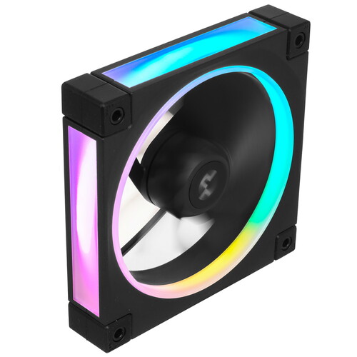 Купить Реверсный вентилятор DEEPCOOL FL12R [R-FL12R-BKAPN1-G] черный  5614116. Характеристики, отзывы и цены в Донецке