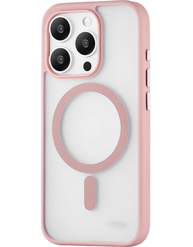 Купить Накладка  uBear Cloud Mag Case для Apple iPhone 15 Pro Max розовый  5460656. Характеристики, отзывы и цены в Донецке