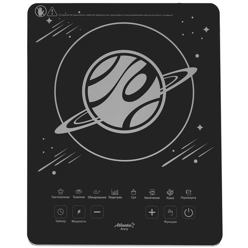 Купить Плита компактная электрическая Atlanta ATH-1757 черный  8197619. Характеристики, отзывы и цены в Донецке