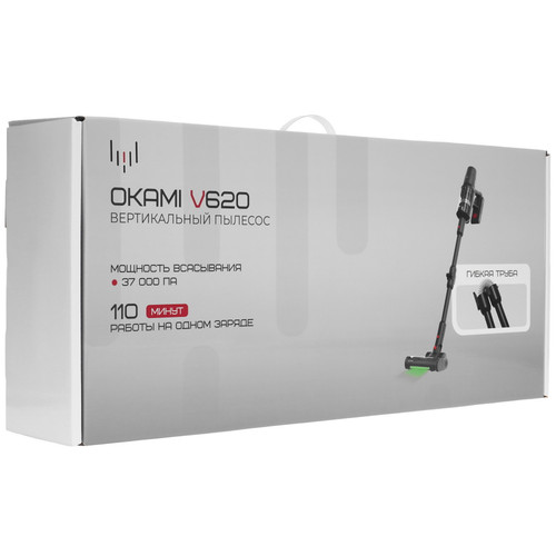 Купить Вертикальный пылесос  Okami V620  серый  9350541. Характеристики, отзывы и цены в Донецке