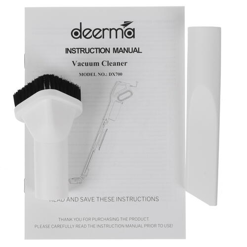 Купить Пылесос  вертикальный  Deerma DX700  белый  1667271. Характеристики, отзывы и цены в Донецке