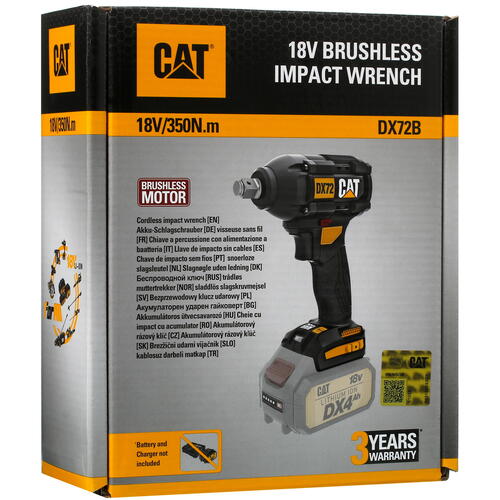 Купить Гайковерт CAT DX72B 1 for All 18V  , Без ЗУ, Без АКБ  5082703. Характеристики, отзывы и цены в Донецке