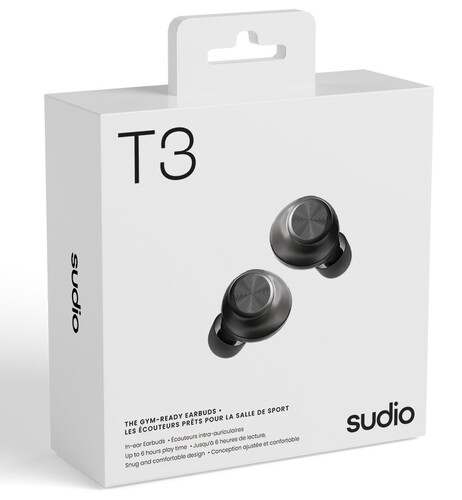 Купить Наушники TWS Sudio T3 черный 2024  9179382. Характеристики, отзывы и цены в Донецке