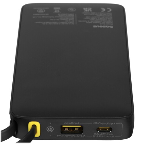 Купить Портативный аккумулятор Baseus Bipow 2 черный  9259220. Характеристики, отзывы и цены в Донецке