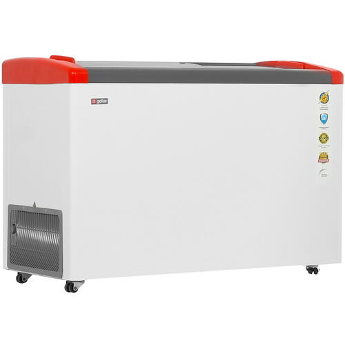 Купить Морозильный ларь Frostor Gellar FG 400 E белый, красный  1229592. Характеристики, отзывы и цены в Донецке