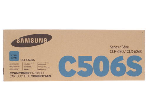 Купить Картридж лазерный Samsung CLT-C506S голубой, с чипом  1008714. Характеристики, отзывы и цены в Донецке
