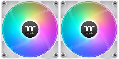Купить Комплект реверсных вентиляторов Thermaltake CT140 Reverse ARGB [CL-F174-PL14SW-A] белый  5486453. Характеристики, отзывы и цены в Донецке